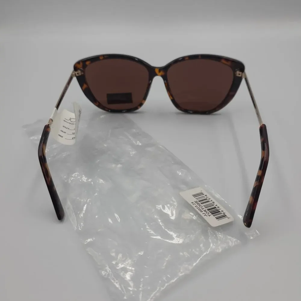 Joe's Jeans Brown Tortoise Uv Protection Sunglasses 6023